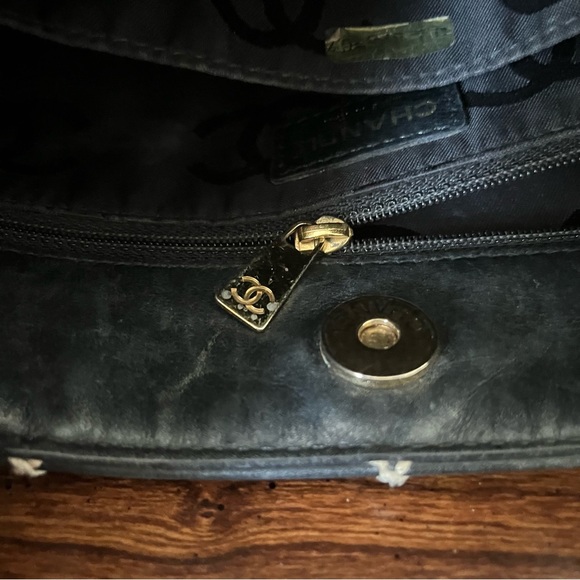 Chanel authentic wild stitch clutch - added insert strap - Picture 11 of 16